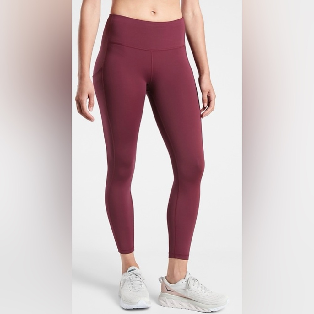 Athleta all in 7/8 legging with pockets size M